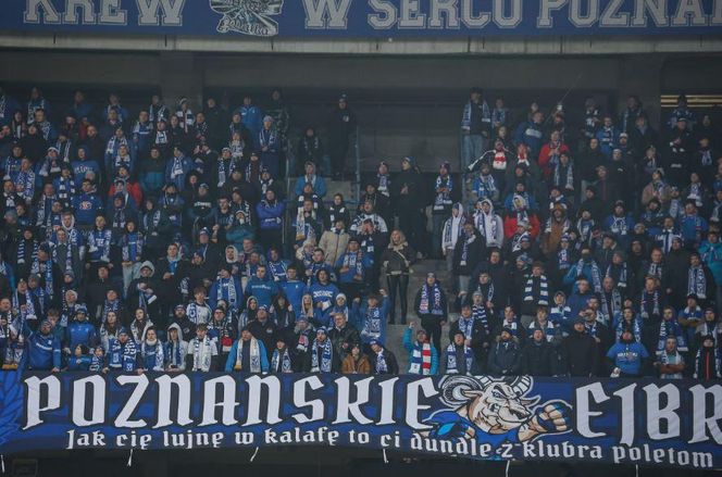 Lech Poznań - GKS Katowice. Kibice na meczu PKO BP Ekstraklasy