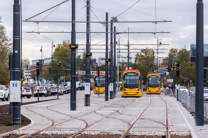 Budowa tramwaju do Wilanowa na kilka tygodni przed otwarciem