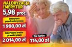 Waloryzacja emerytur 5,98 proc.