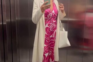 M jak miłość. Dorota (Iwona Rejzner) na planie