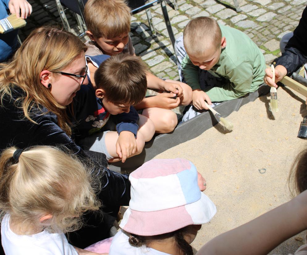 Zajęcia archeologiczne w muzeum