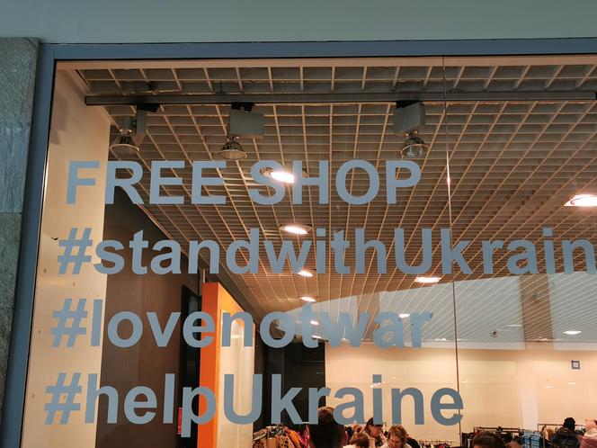 Free Shop dla Ukraińców powstał w Kaliszu