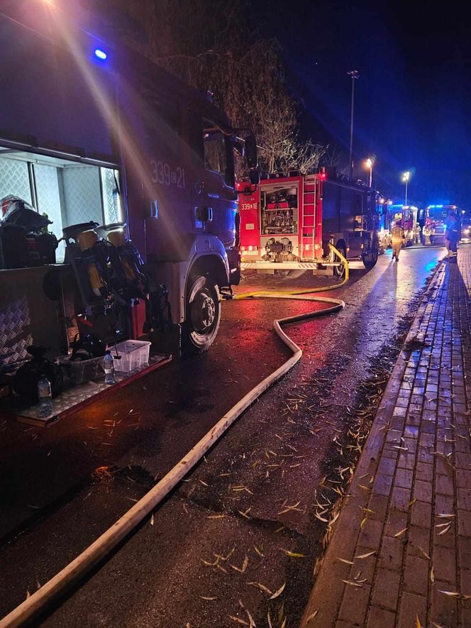 Tragiczny pożar w Teklinie