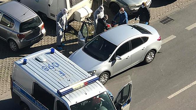 Koronawirus w Łodzi. 42-latek z podejrzeniem COVID-19 uciekł ze szpitala. Policja znalazła go na Teofilowie