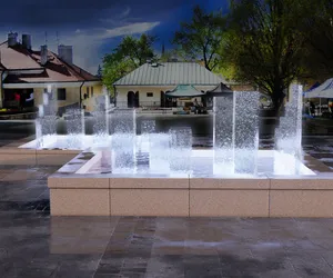Wyniki konkursu studenckiego na modernizację fontanny w Sandomierzu