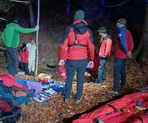 Akcja ratunkowa w Jaskini Salmopolskiej w Beskidach. Ratownicy walczyli o grotołaza przez 4 godziny