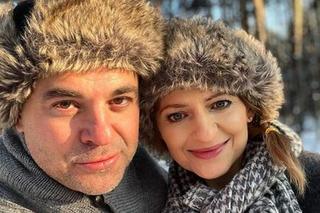 Rafał Szałajko z żoną Katarzyna Niedźwiedź-Szałajko