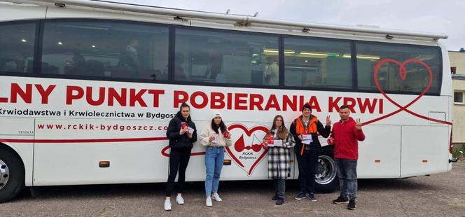 Zbiórka krwi w Zespole Szkół Rolniczych w Grudziądzu