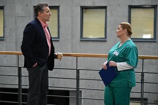 Pierwsza miłość, odcinek 3781: Jakub Wenerski (Przemysław Sadowski), Paulina (Jowita Budnik)