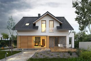 Domy z poddaszem użytkowym