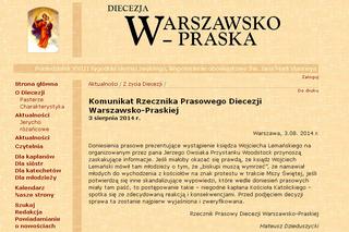 Afera z ks. Lemańskim na Woodstock DIECEZJA WYDAŁA OŚWIADCZENIE