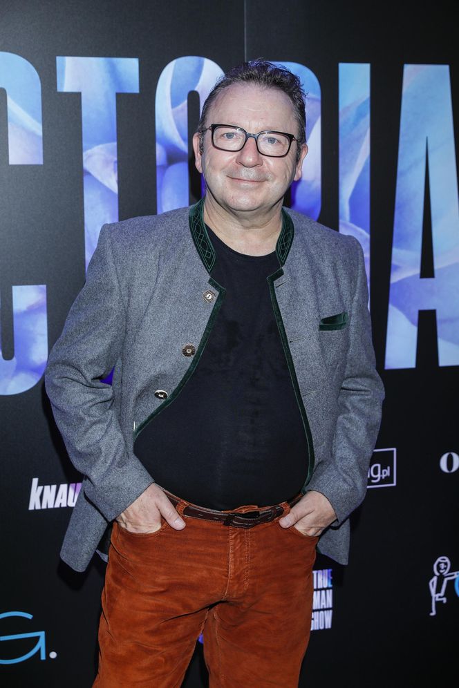 Gabriela Muskala Zbigniew Zamachowski jadą metrem