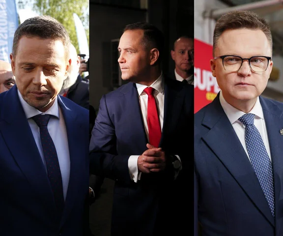 Trzaskowski i Hołownia atakują Nawrockiego. Ten grozi pozwem