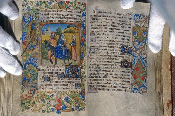 Miniatury w średniowiecznej księdze