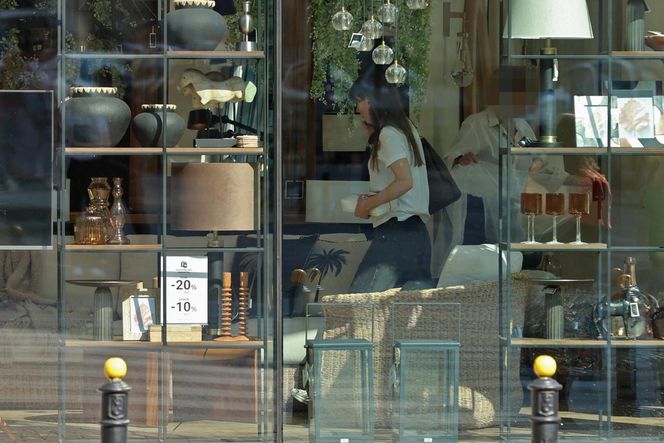 Agnieszka Dygant sobie dogadza