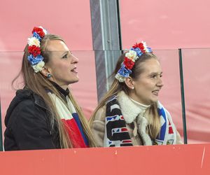 Efektowne zdjęcia kibiców z meczu Górnik - Jagiellonia