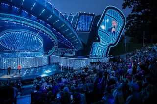 Piaseczny i Chojnacki dali czadu na scenie. Potem padł niezręczny żart