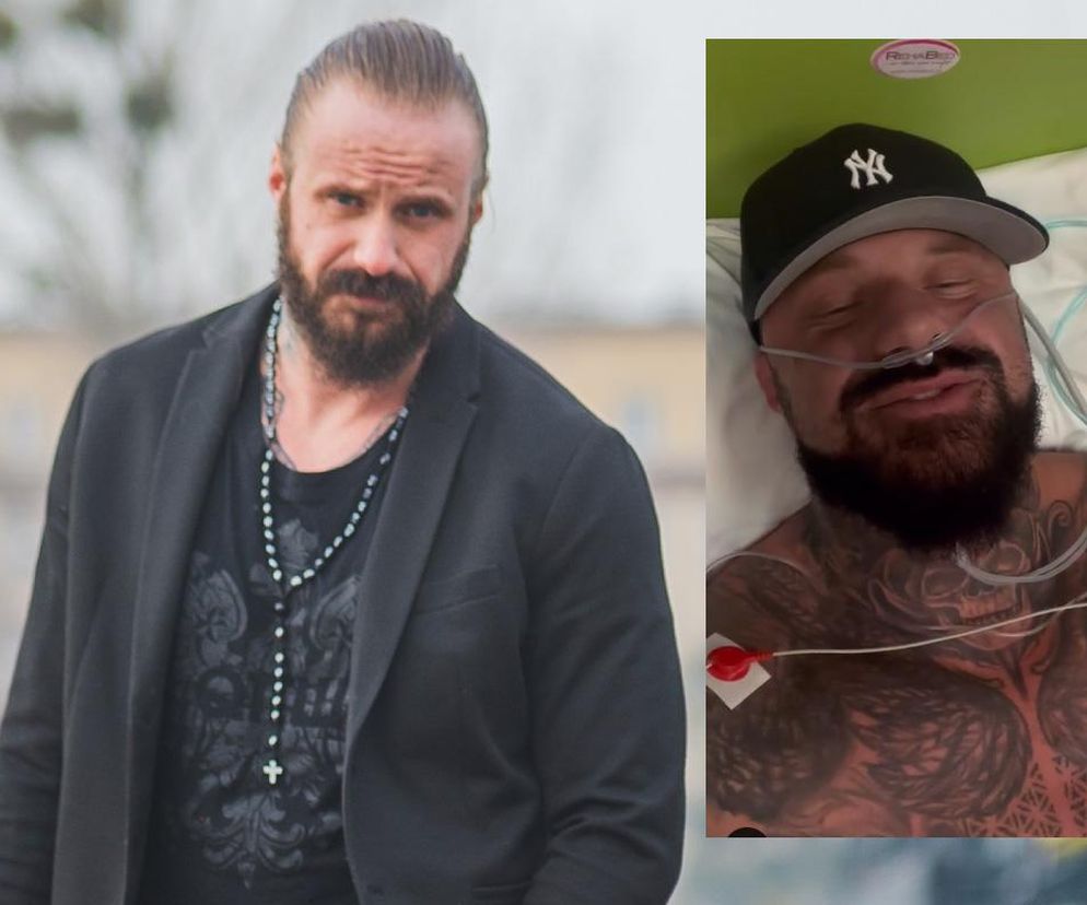 Mateusz Leśniak w szpitalu 