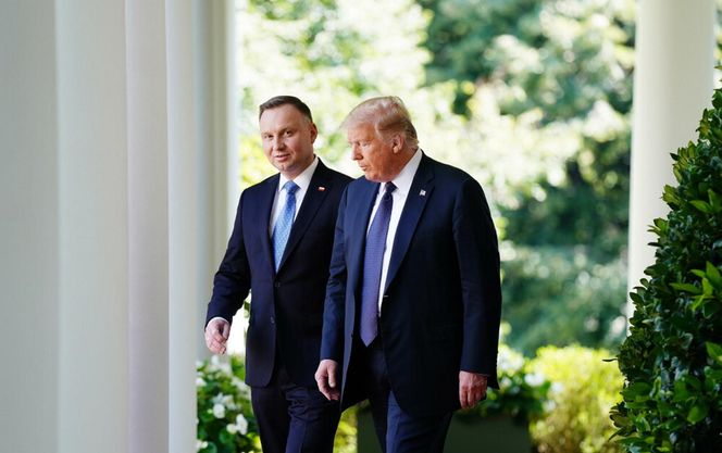 Plan Dudy na sprowadzenie Trumpa do Polski 