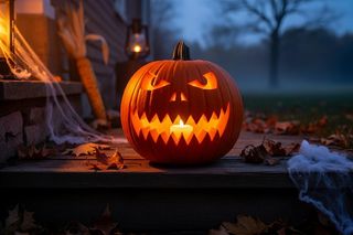 Hitowy lampion z dyni na Halloween. Jak go zrobić? Prosty trik, aby lampion z dyni służył dłużej