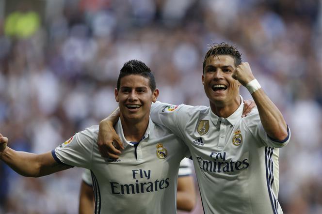 James Rodriguez, Cristiano Ronaldo, Real Madryt