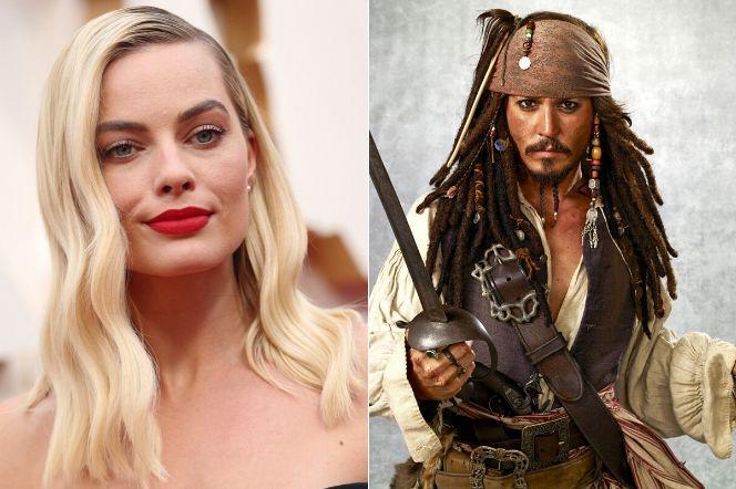 Margot Robbie, Johnny Depp 