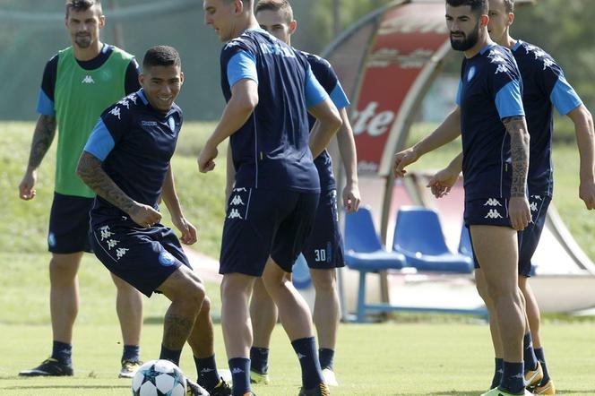 Arkadiusz Milik, trening, Liga Mistrzów