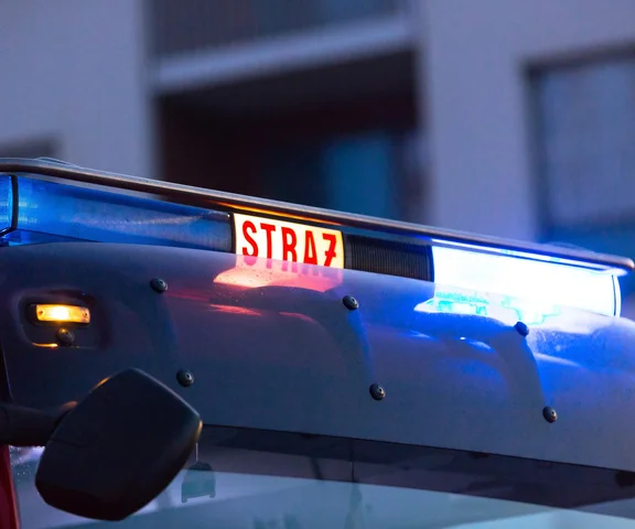 Nocny pożar w Szczecinie. RCB wydało alert