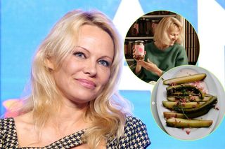 Pamela Anderson sprzedaje ogórki za 160 zł! W słoiku… płatki róż i różowy pieprz