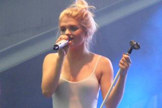 Koncert Margaret w parku koło Areny w Poznaniu