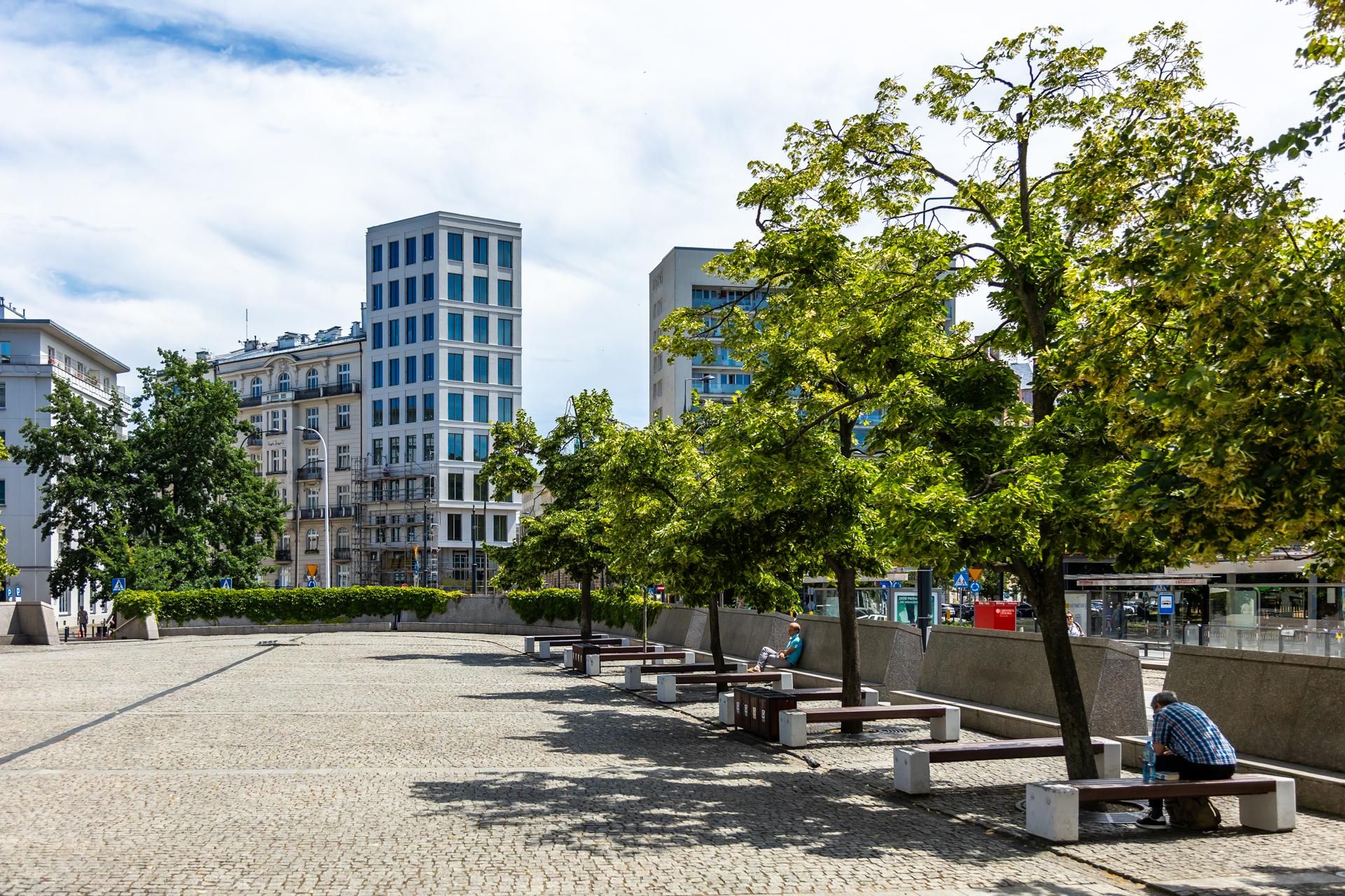 Dawny „szkieletor” przy placu Politechniki 4 w Warszawie