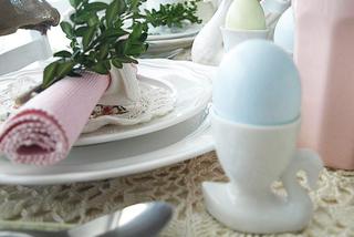 Wielkanocny stół w pastelach  zdjecie nr 2