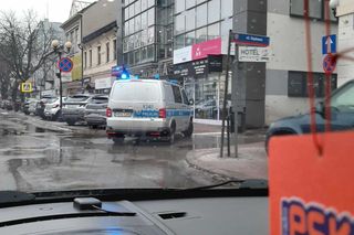 Wszystkie pomieszczenia w budynku Sądu Okręgowego w Siedlcach są sprawdzane przez policję