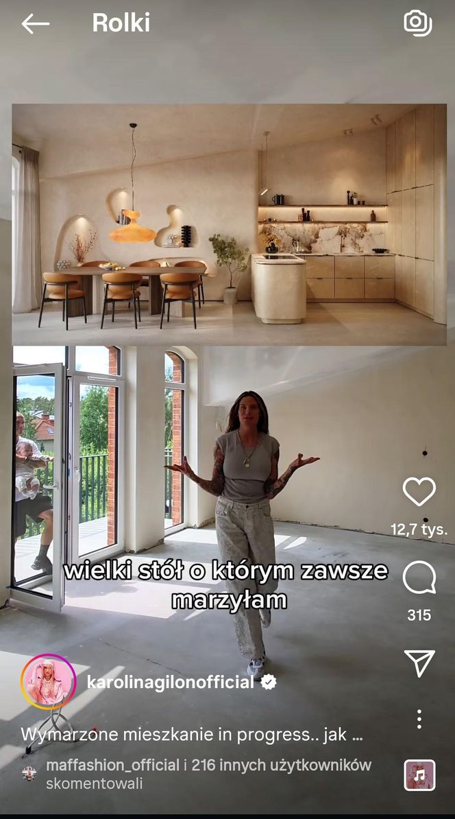 Karolina Gilon odebrała klucze do mieszkania. Pokazała, jak będzie wyglądał jej nowy dom