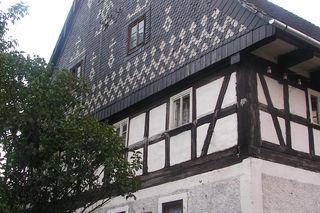 Remont domu szachulcowego w Płóczkach Górnych (Dolny Śląsk)