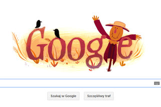 halloweenowe Google doodle 2014