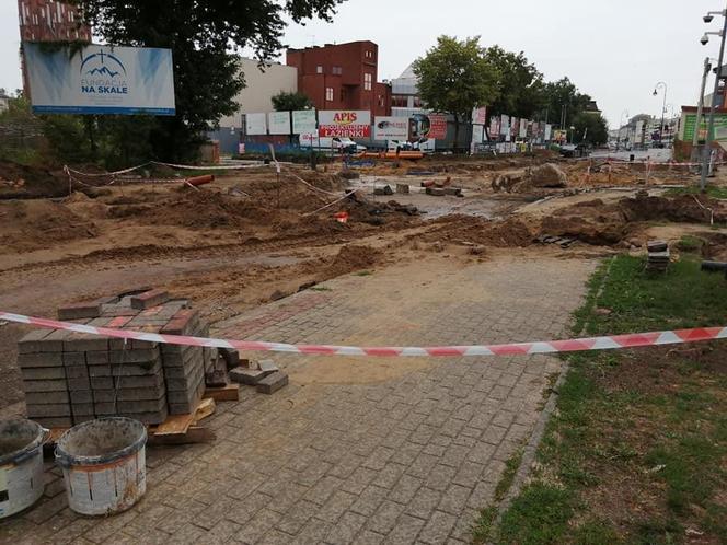 Remonty w centrum Siedlec i objazdy