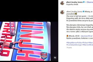 Albert Lorenz złamał kręgosłup w Ninja Warrior.