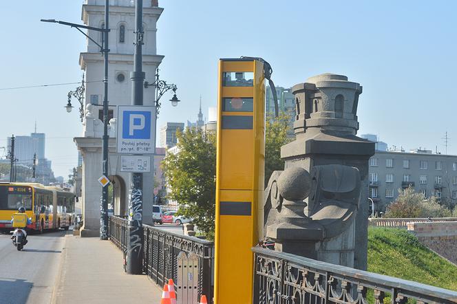 Fotoradar stanął na moście Poniatowskiego
