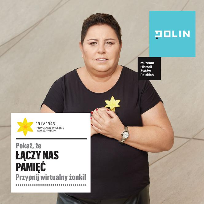 Łączy nas pamięć. Dorota Wellman, ambasadorka akcji Żonkil