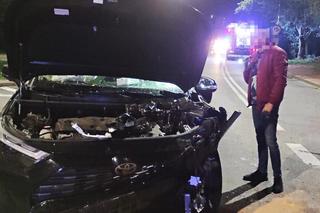 Wypadek w Tomaszowie Mazowieckim. Kierowca wjechał w piesze na pasach