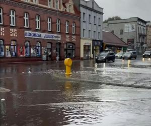 Zalania i podtopienia na Śląsku po ulewnych deszczach