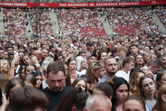 Koncert Jennifer Lopez w Warszawie (25.07.2025) - część druga. Organizatorem koncertu jest Prestige MJM