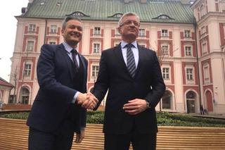 Robert Biedroń w Poznaniu: „Z prezydentem Jaśkowiakiem wiele nas łączy”