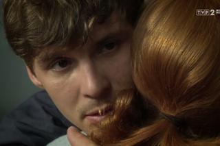 M jak miłość odc. 1174. Agnieszka (Magdalena Walach), Marcin (Mikołaj Roznerski)