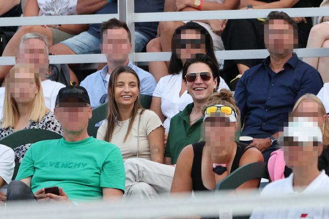 Julia Wieniawa i Nikodem Rozbicki migdalili się zamiast oglądać Igę