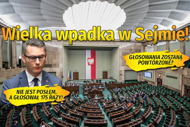 Wielka wpadka w Sejmie!