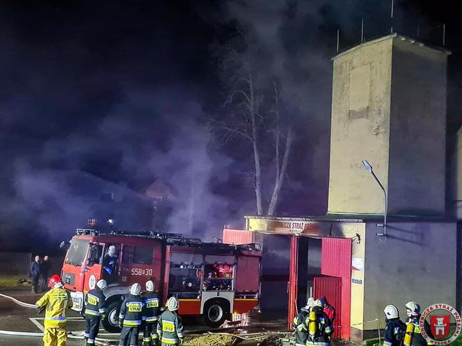 Ogień zniszczył remizę strażacką! Ochotnicy zostali z niczym