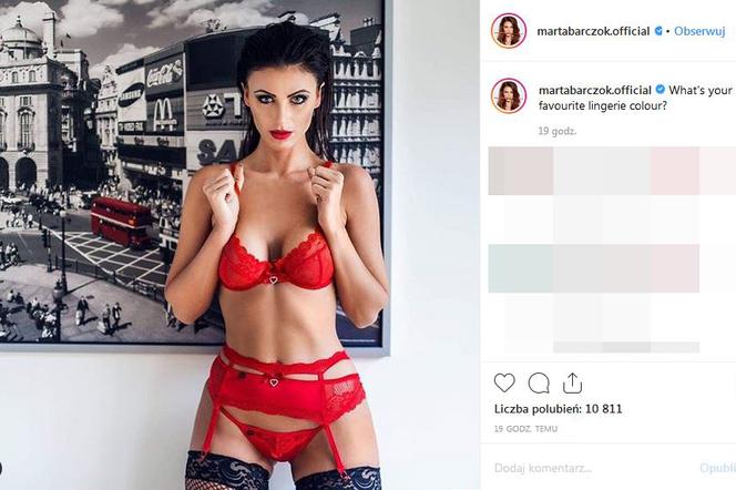 Marta Barczok w erotycznej bieliźnie. Polska miss Euro ocieka seksem [GALERIA]