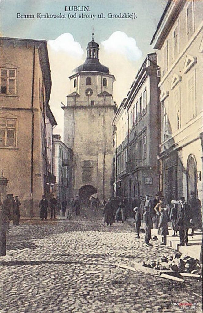 Archiwalne zdjęcia ul. Grodzkiej w Lublinie